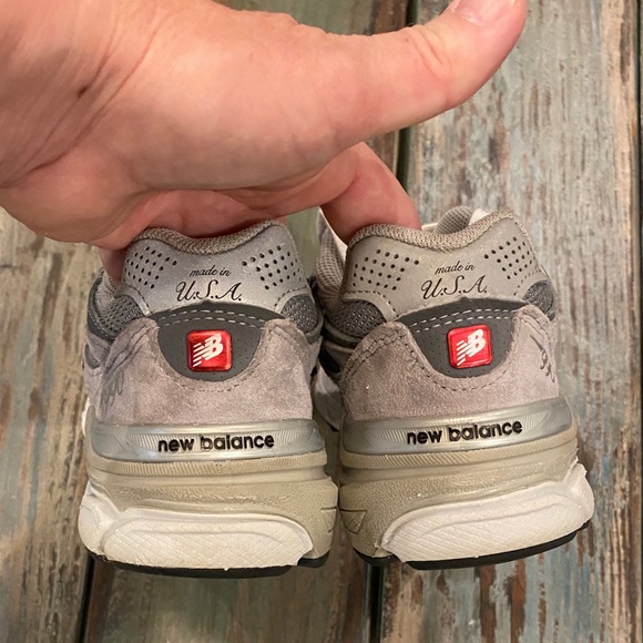 🚫SOLD🚫New Balance 990GL3 Womens Gray Running Sneakers Tennis Shoes Size 5 - Picture 7 of 12